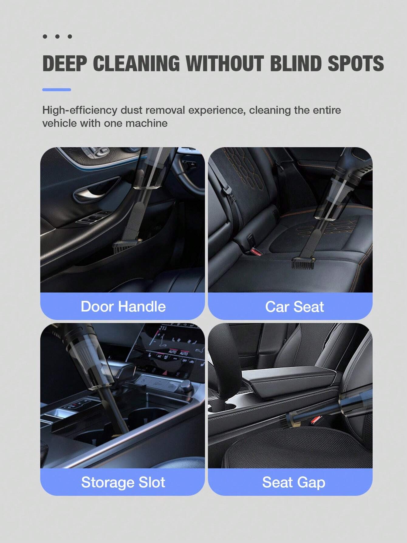 1pc 120W High-Power But Mini Cordless Vacuum Cleaner