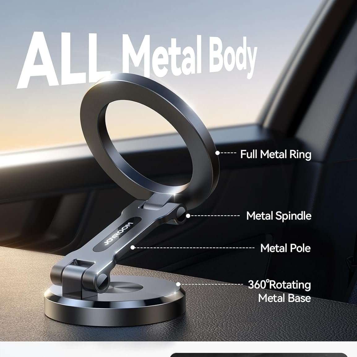 Magnetic Car Phone Holder - MagSafe Car Mount