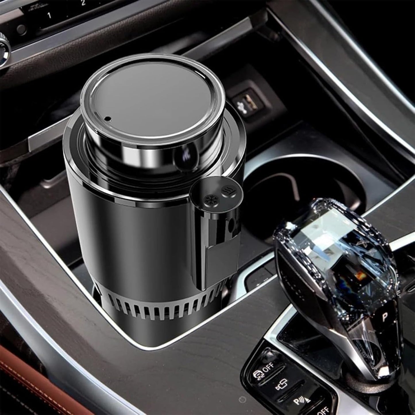 Smart Car 2-in-1 Hot And Cold Cup Drinks Holder