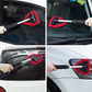 Microfiber Car Windshield Cleaning Tool with Extendable Handle