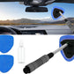 🔥Microfiber Car Windshield Cleaning Tool with Extendable Handle