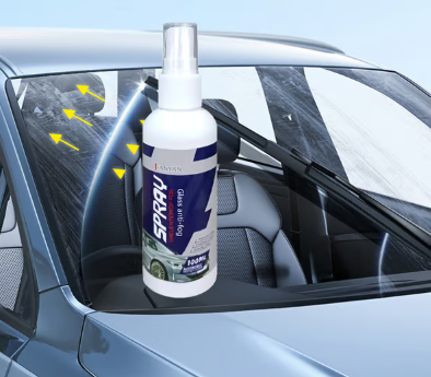 Microfiber Car Windshield Cleaning Tool with Extendable Handle